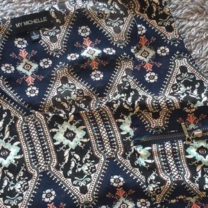 My Michelle zipper tank